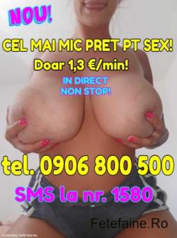 0906800500 Masturbeaza-te cu mine TARIF MAI MIC NU EXISTA! tel. 0906800500